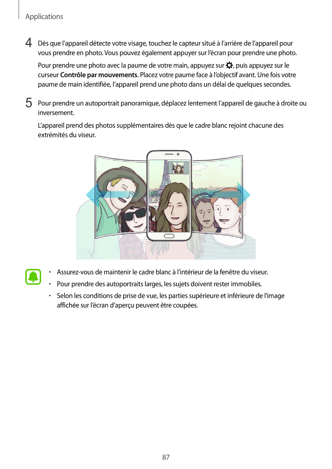 Samsung SM-G928FZKAXEF, SM-G928FZDAXEF manual Applications 