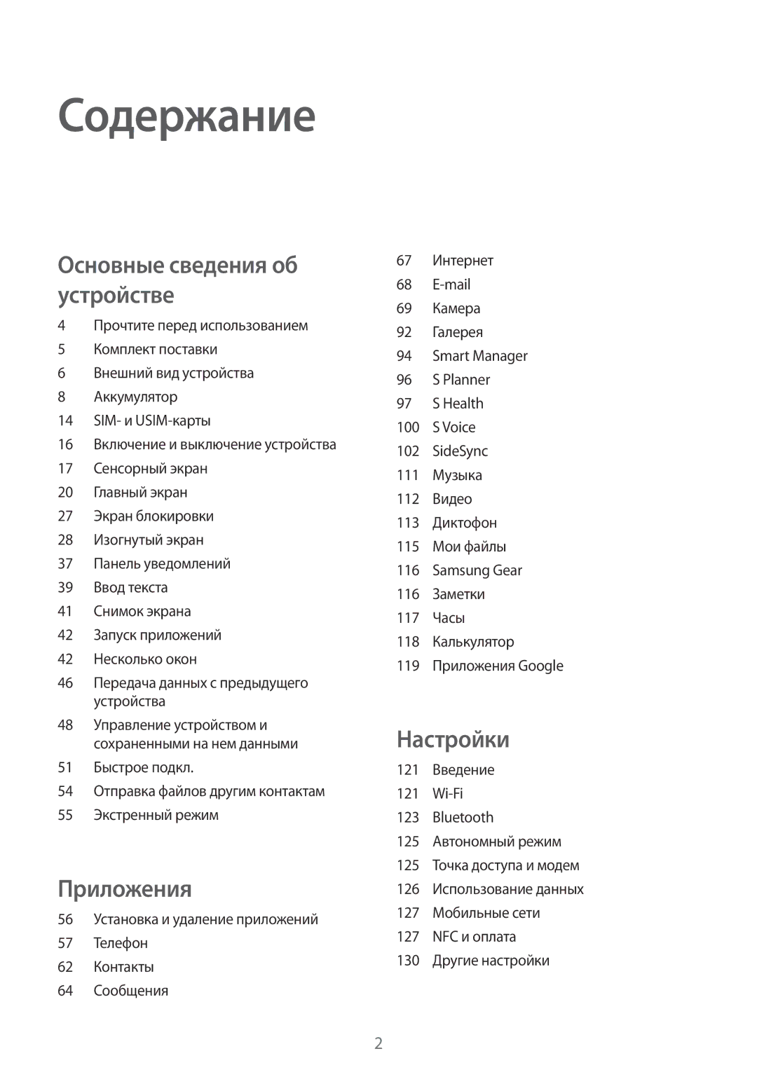 Samsung SM-G928FZKESEB, SM-G928FZKASEB, SM-G928FZDASEB, SM-G928FZSASEB, SM-G928FZDESEB, SM-G928FZDASER manual Содержание 