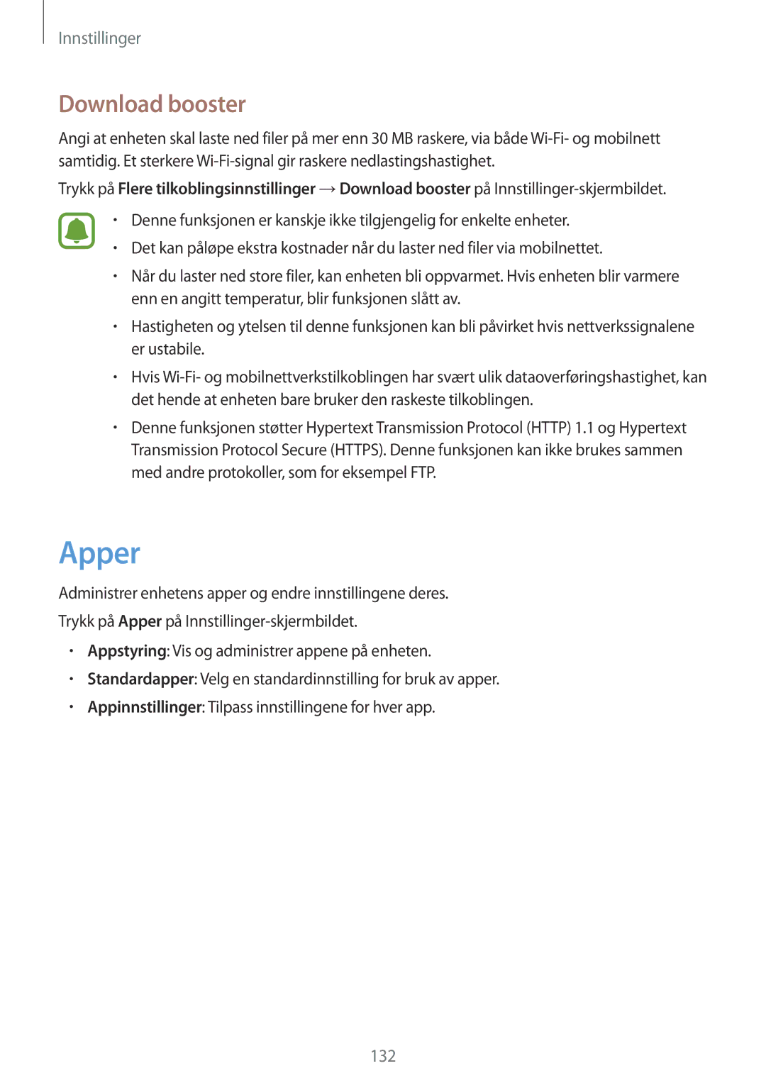 Samsung SM-G928FZSANEE, SM-G928FZDANEE, SM-G928FZKANEE manual Apper, Download booster 