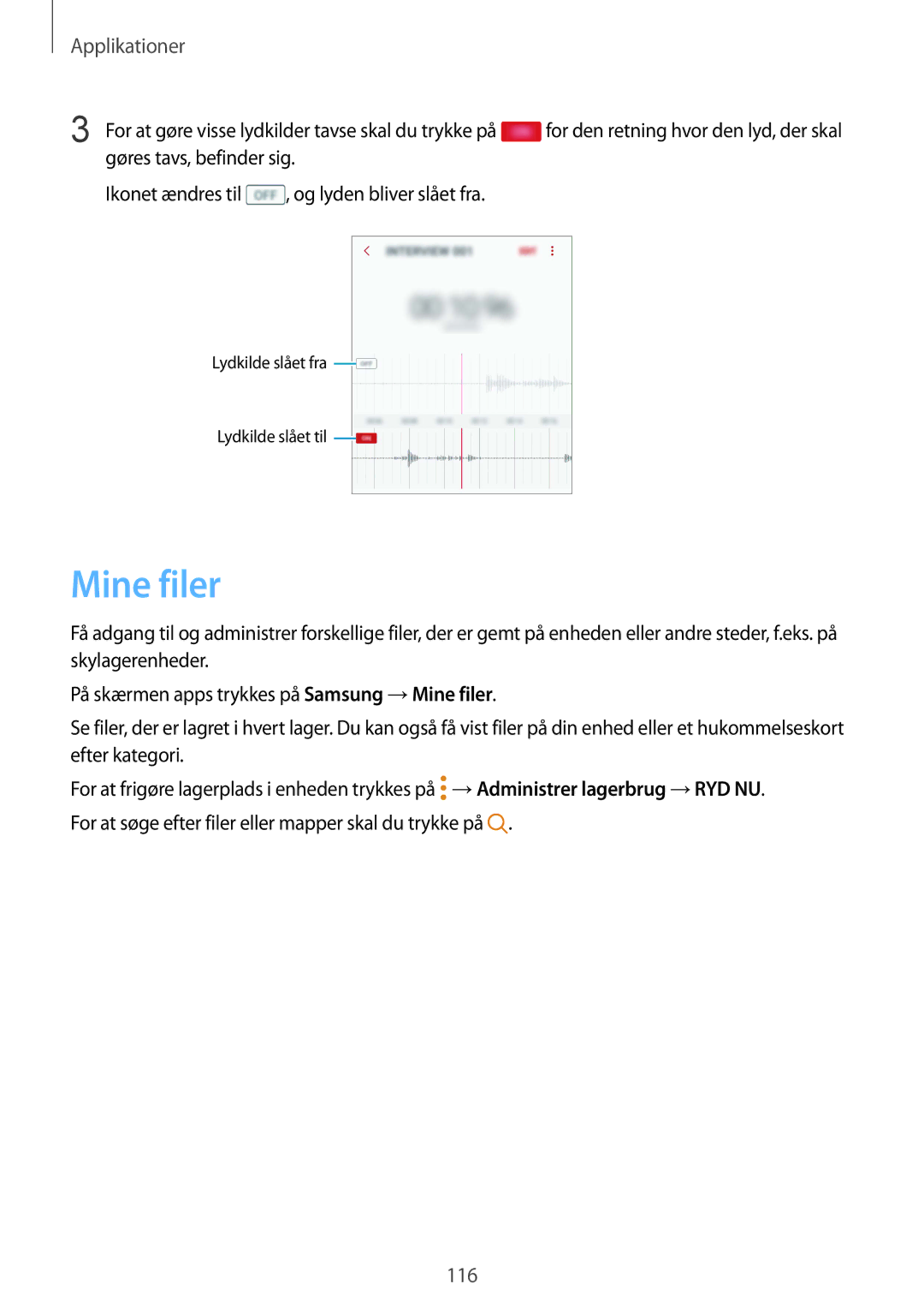 Samsung SM-G930FZWANEE, SM-G930FEDANEE, SM-G930FZSANEE, SM-G930FZKANEE, SM-G930FZDANEE manual Mine filer 