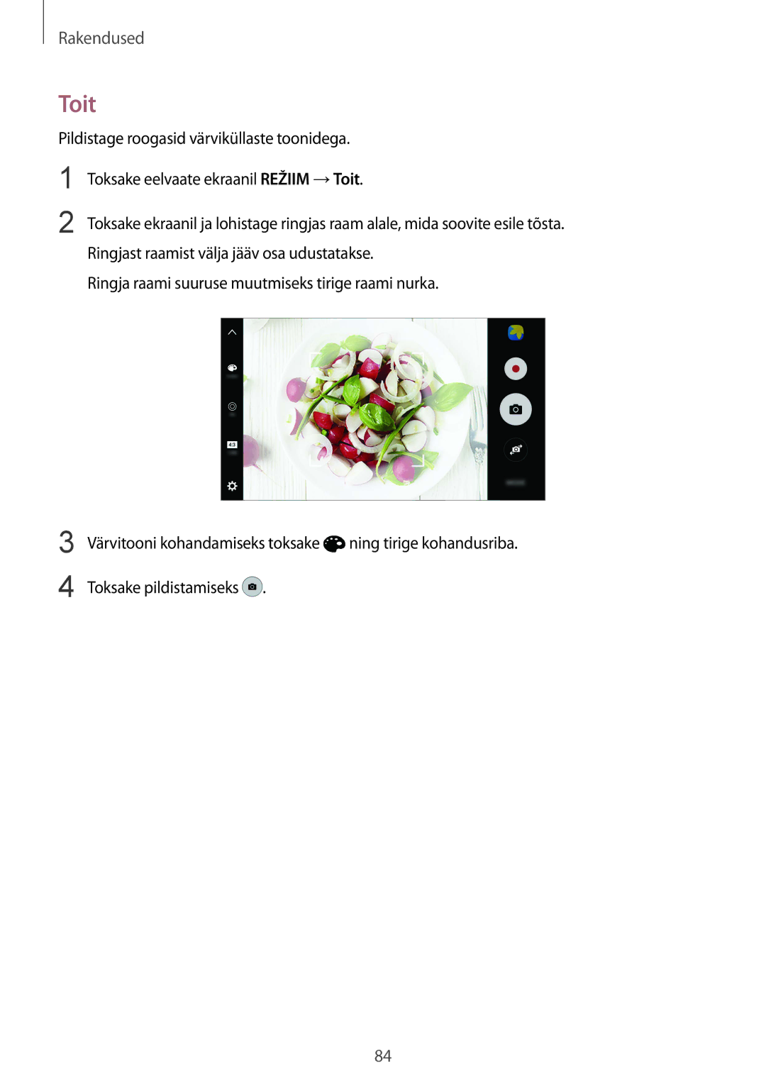 Samsung SM-G930FZDASEB manual Toit 