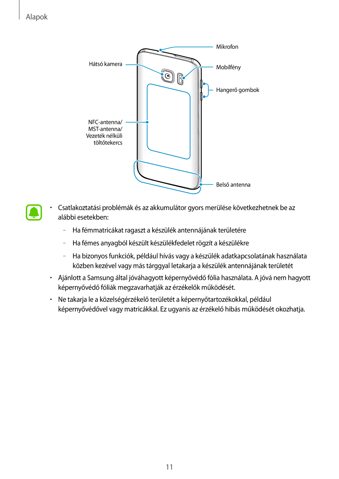 Samsung SM-G930FZDAXEH manual Mobilfény 