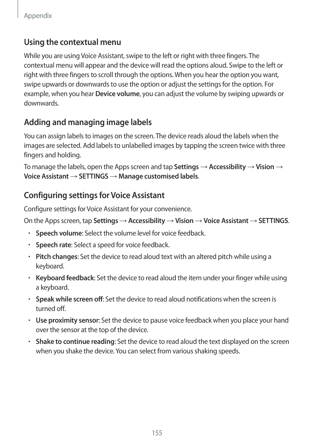 Samsung SM-G930FZDASEE, SM-G930FZSADBT, SM-G930FZWADBT manual Using the contextual menu, Adding and managing image labels 