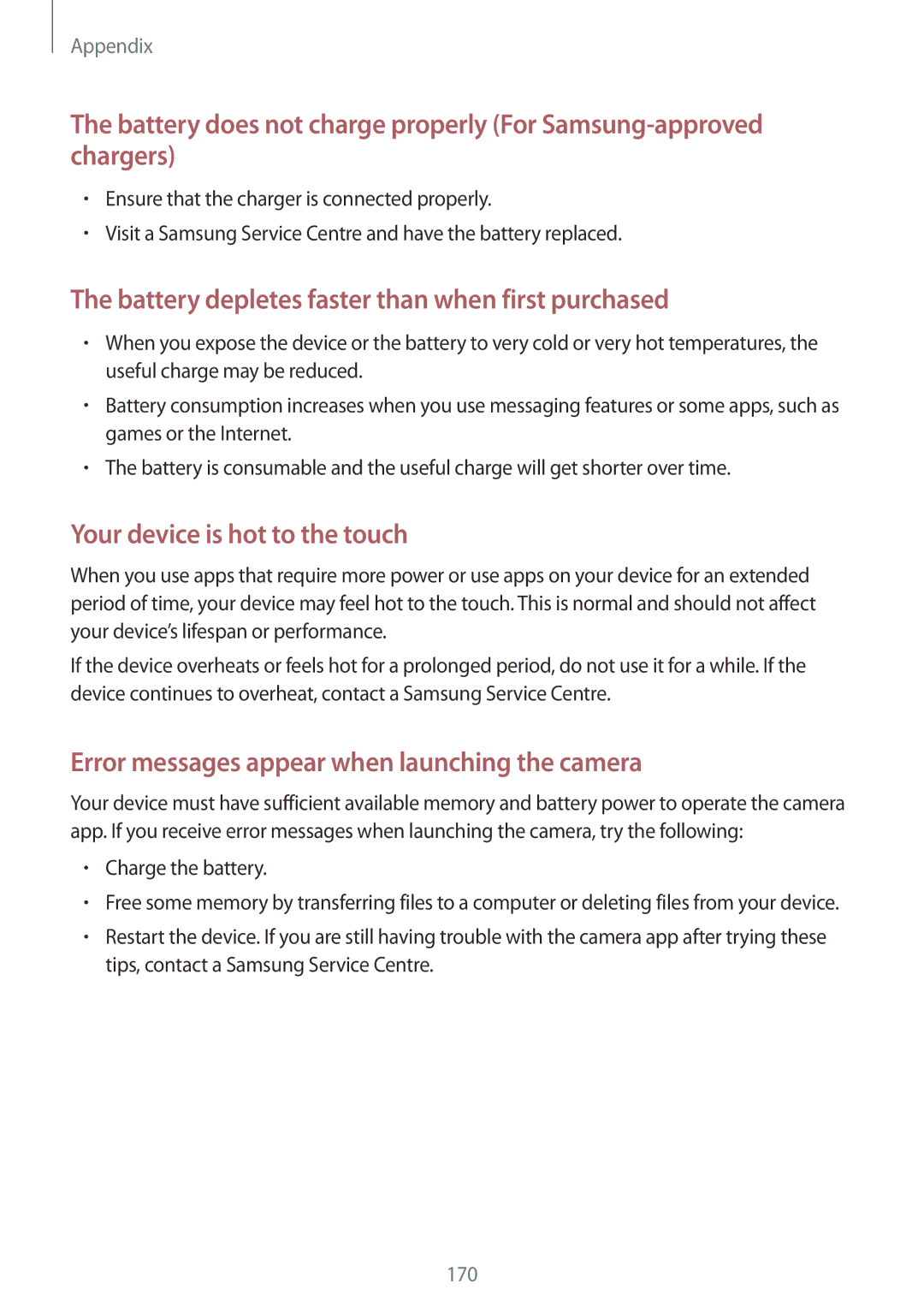 Samsung CG-G930FEDYGEO, SM-G930FZSADBT, SM-G930FZWADBT, SM-G930FZDADBT Battery depletes faster than when first purchased 