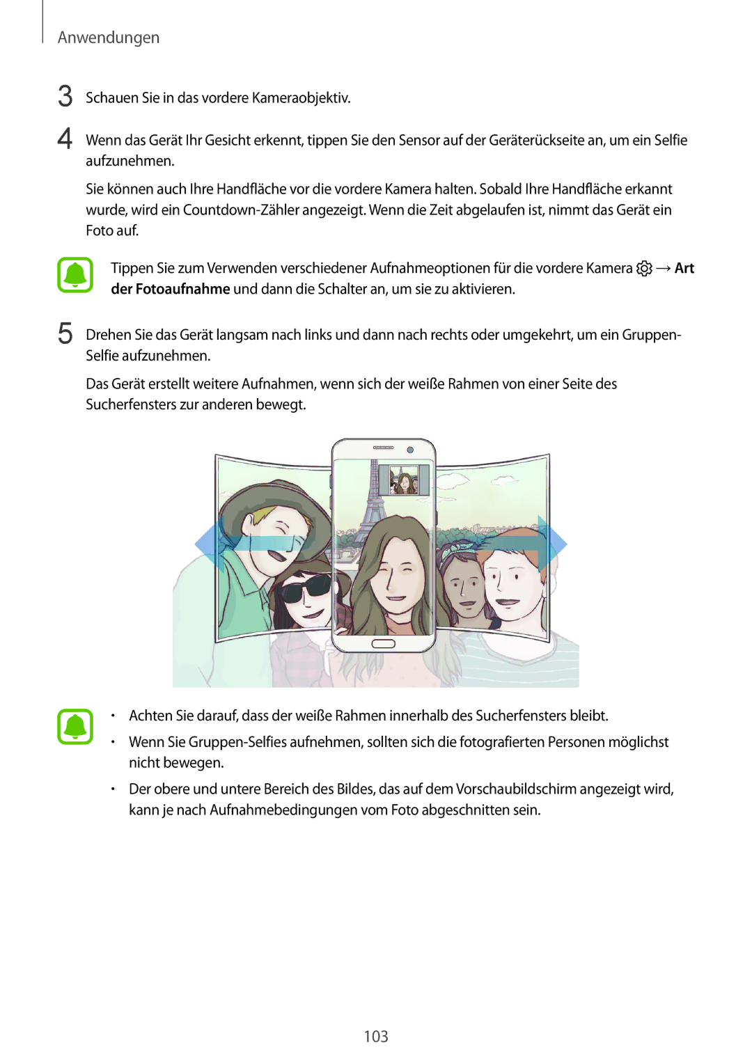 Samsung SM-G935FZKZDBT, SM-G935FEDADBT, SM-G935FZSADBT, SM-G935FZKADBT, SM-G935FZWADBT, SM-G935FZDADBT manual 103 