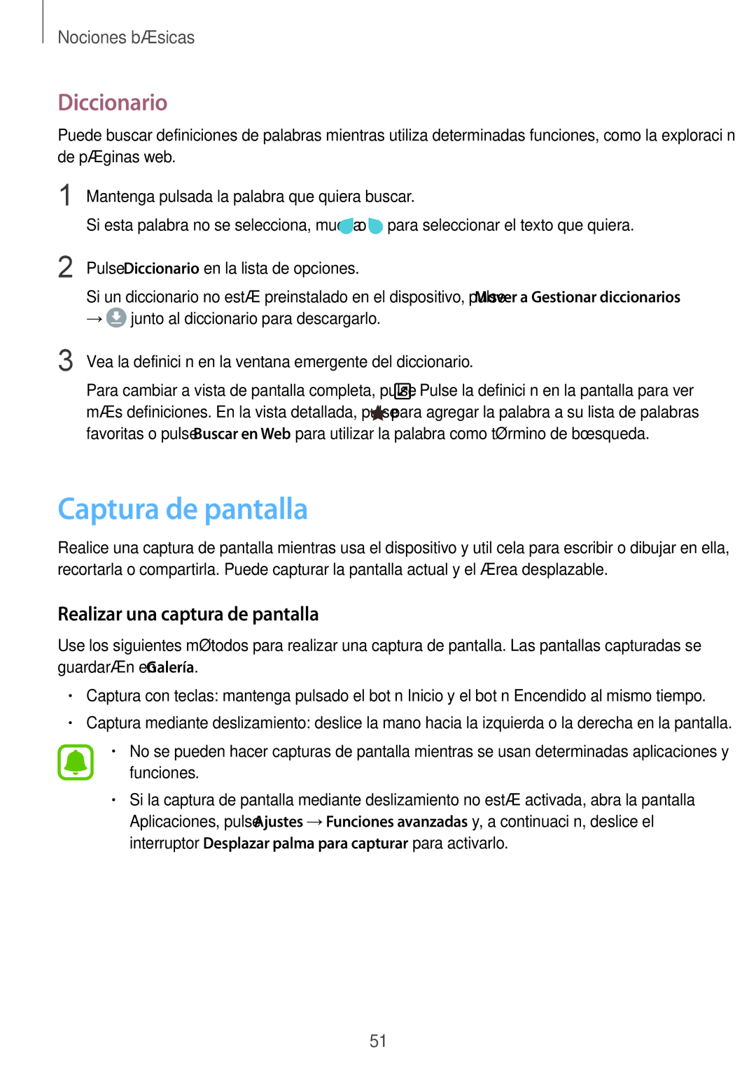 Samsung SM-G935FZKAPHE, SM-G935FZBAPHE, SM-G935FEDAPHE Captura de pantalla, Diccionario, Realizar una captura de pantalla 