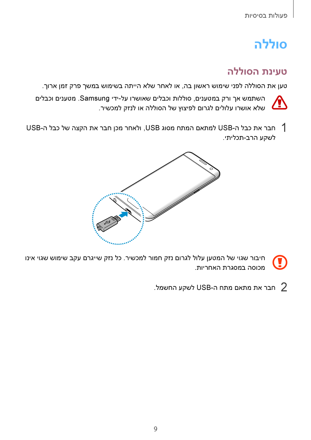 Samsung SM-G935FZDAILO, SM-G935FZKAILO, SM-G935FZSAILO manual הללוסה תניעט 