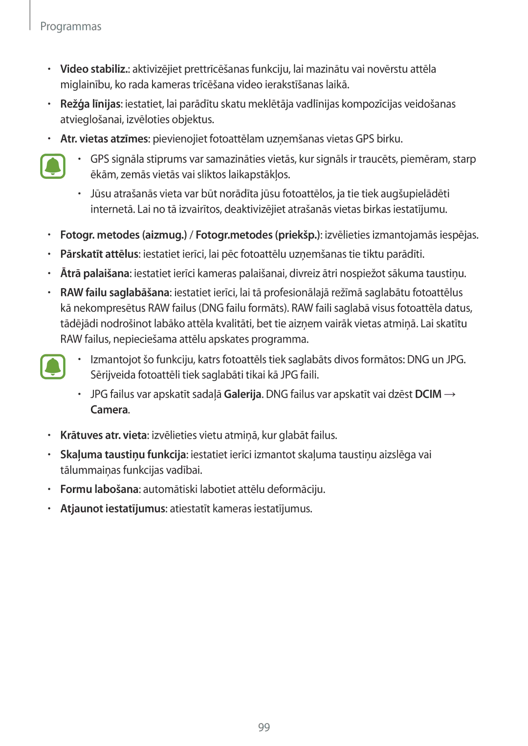 Samsung SM-G935FZDASEB manual Programmas 