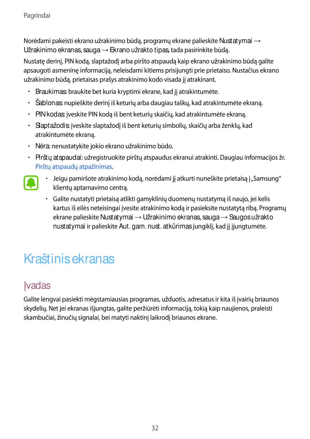 Samsung SM-G935FZDASEB manual Kraštinis ekranas, Įvadas 