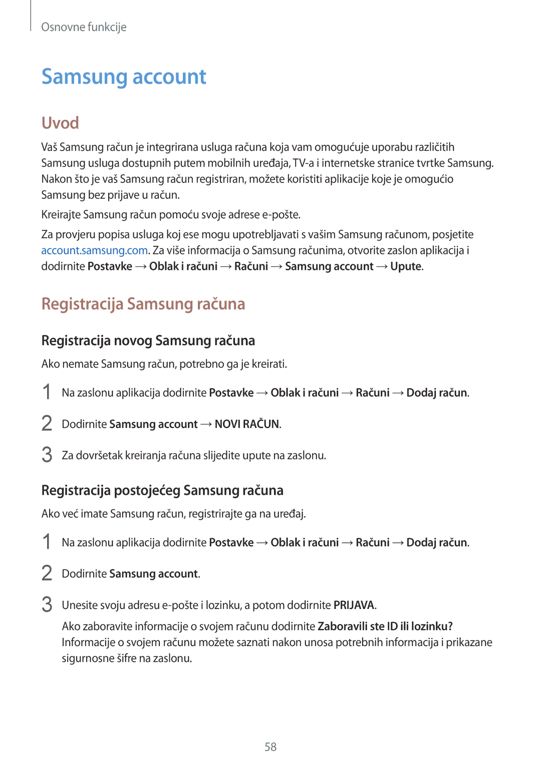 Samsung SM-G935FEDASEE, SM-G935FZDASEE Samsung account, Registracija Samsung računa, Registracija novog Samsung računa 