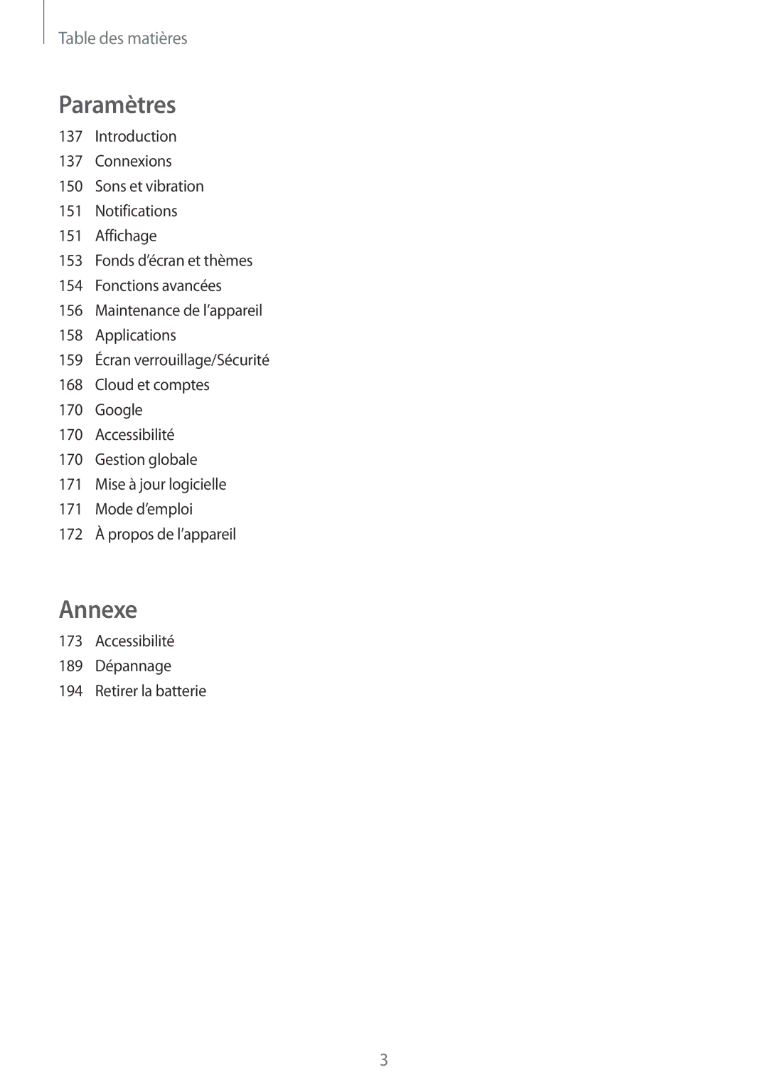 Samsung SM-G935FZBAXEF, SM-G935FZDAXEF, SM-G935FEDAXEF, SM-G935FZSAXEF, SM-G935FZWAXEF, SM-G935FZKAXEF manual Annexe 