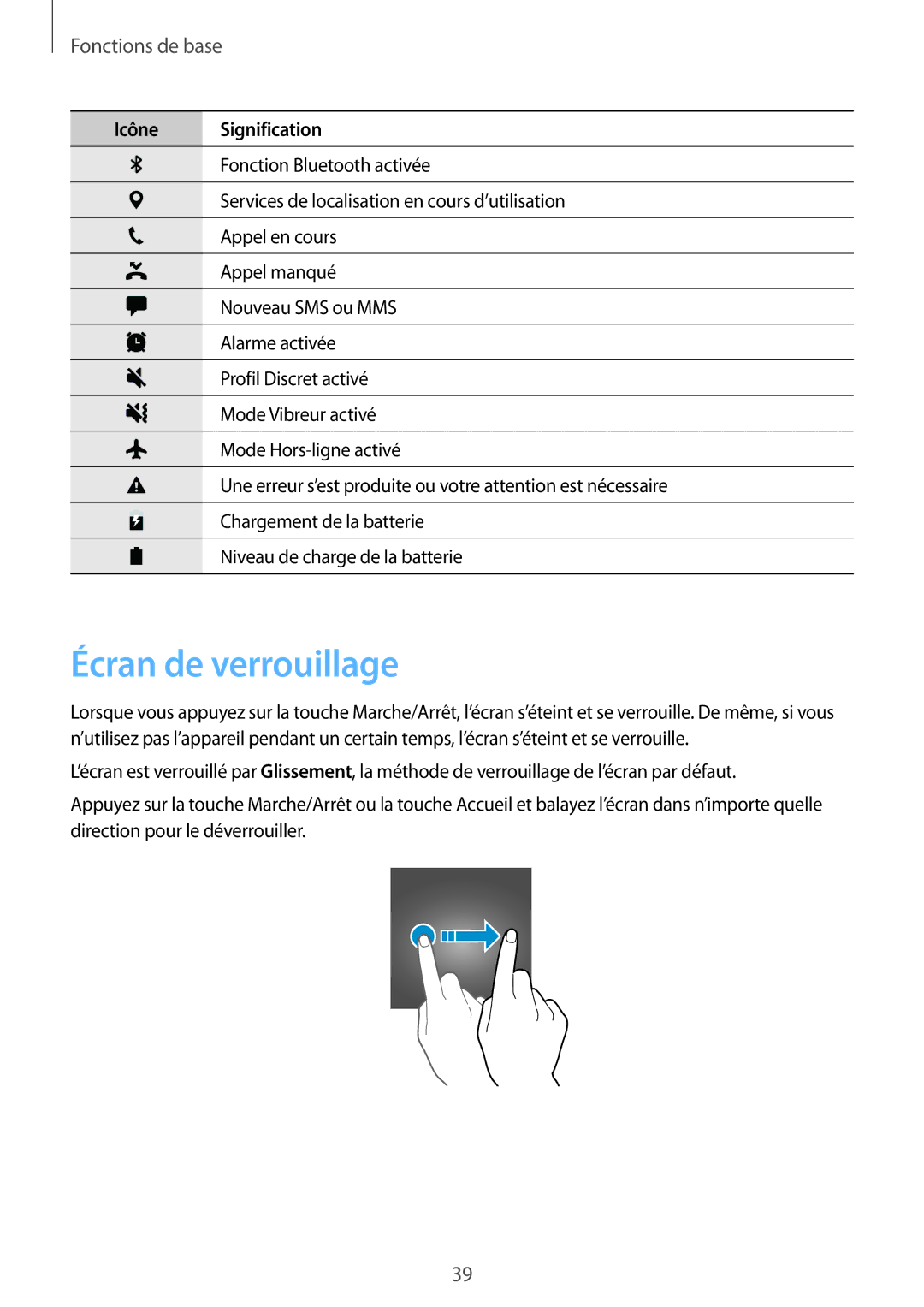 Samsung SM-G935FZBAXEF, SM-G935FZDAXEF, SM-G935FEDAXEF, SM-G935FZSAXEF, SM-G935FZWAXEF, SM-G935FZKAXEF Écran de verrouillage 