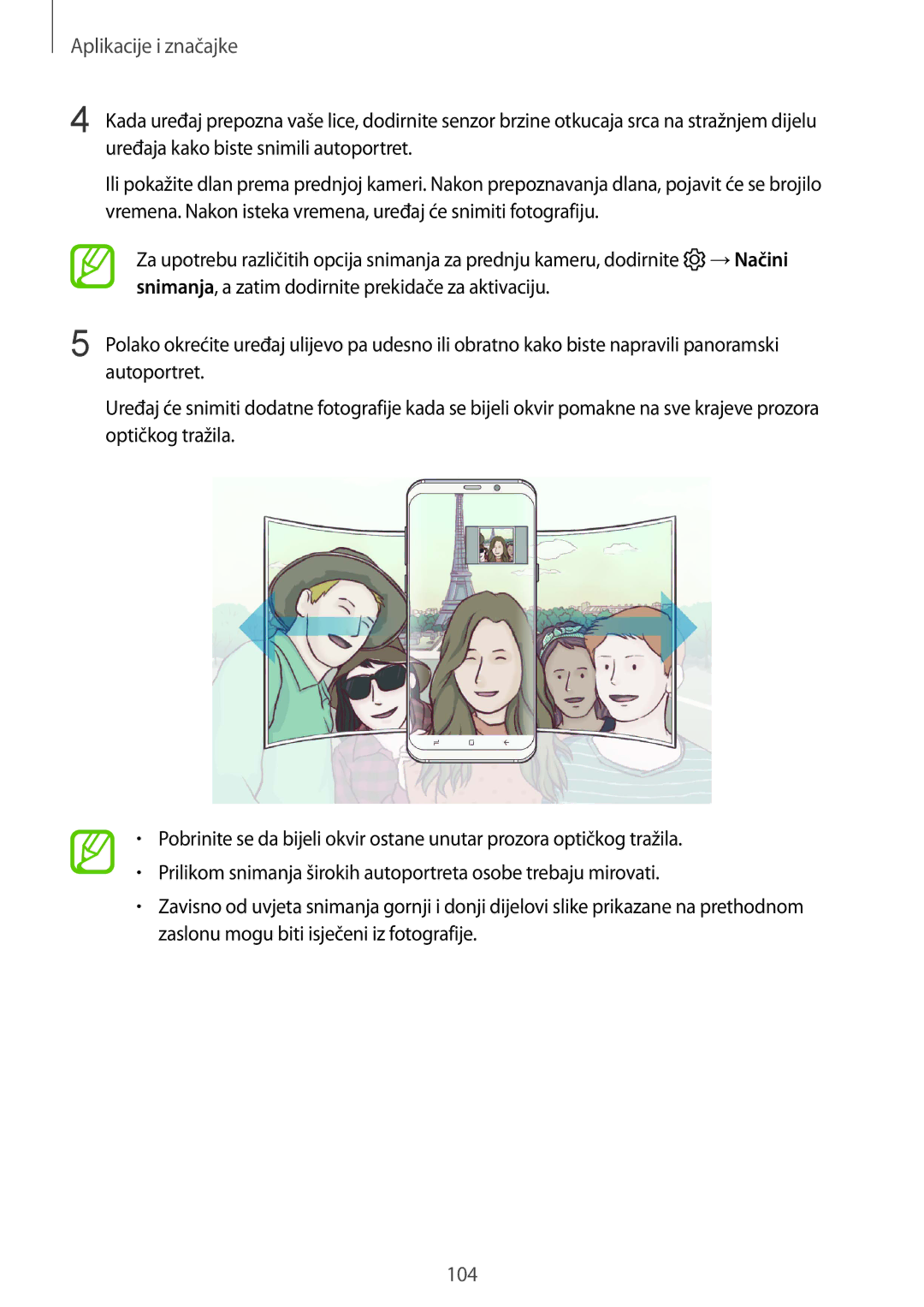 Samsung SM-G950FZSASEE, SM-G950FZVASEE, SM-G950FZKASEE, SM-G955FZSASEE, SM-G955FZKASEE, SM-G955FZVASEE manual 104 