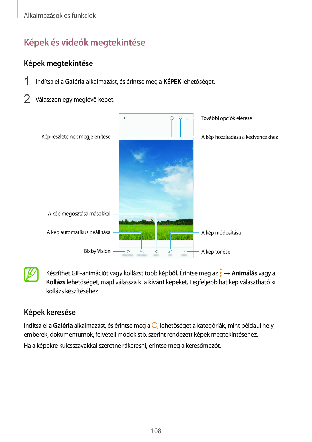 Samsung SM-G950FZVAXEH, SM-G955FZSAXEH, SM-G955FZVAXEH Képek és videók megtekintése, Képek megtekintése, Képek keresése 