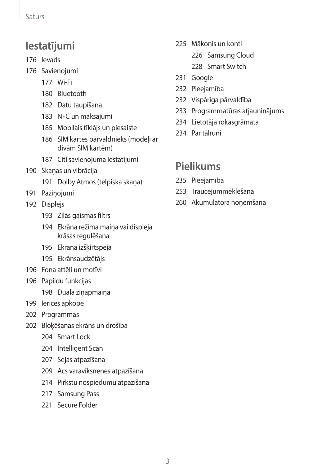 Samsung SM-G965FZPDSEB, SM-G960FZBDSEB, SM-G965FZKDSEB manual Ievads, Pieejamība Traucējummeklēšana Akumulatora noņemšana 