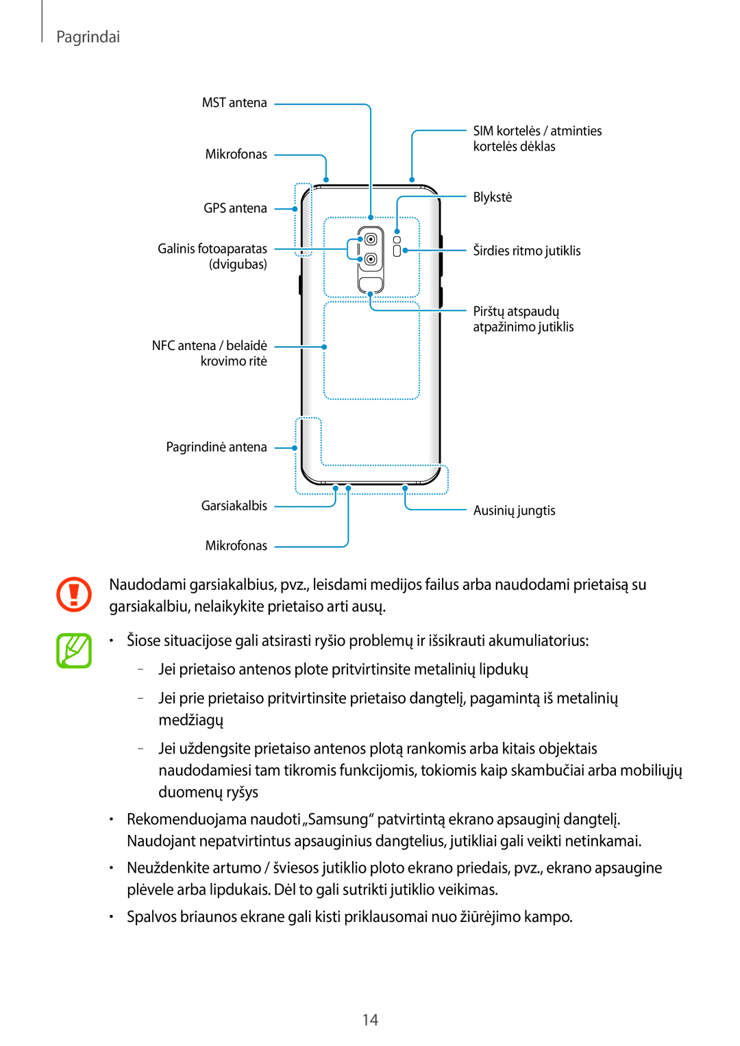 Samsung SM-G965FZBDSEB, SM-G960FZBDSEB, SM-G965FZKDSEB, SM-G965FZPDSEB, SM-G960FZKDSEB, SM-G960FZPDSEB manual MST antena 