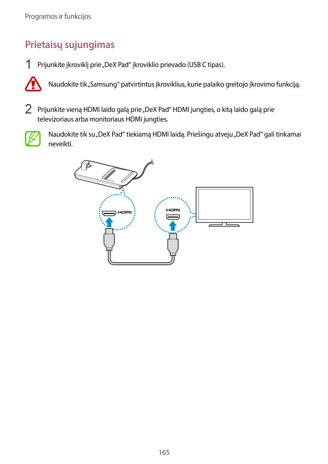 Samsung SM-G965FZPDSEB, SM-G960FZBDSEB, SM-G965FZKDSEB, SM-G965FZBDSEB, SM-G960FZKDSEB, SM-G960FZPDSEB Prietaisų sujungimas 