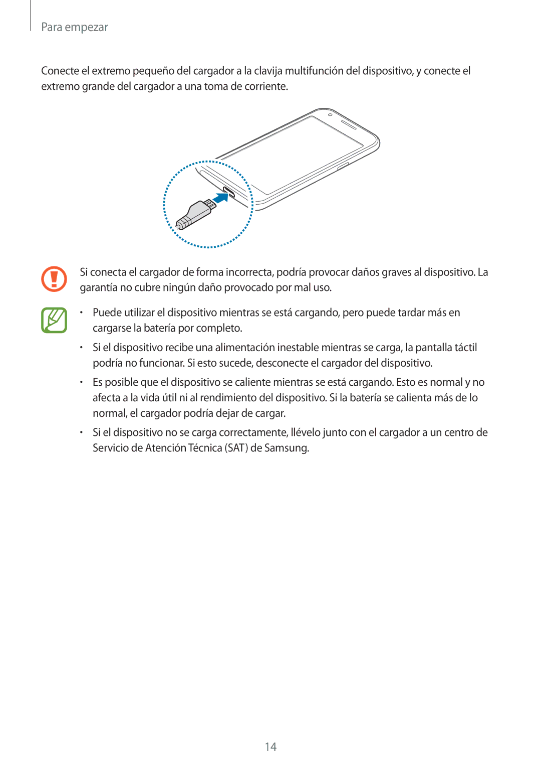 Samsung SM-J100HZWAPHE manual Para empezar 