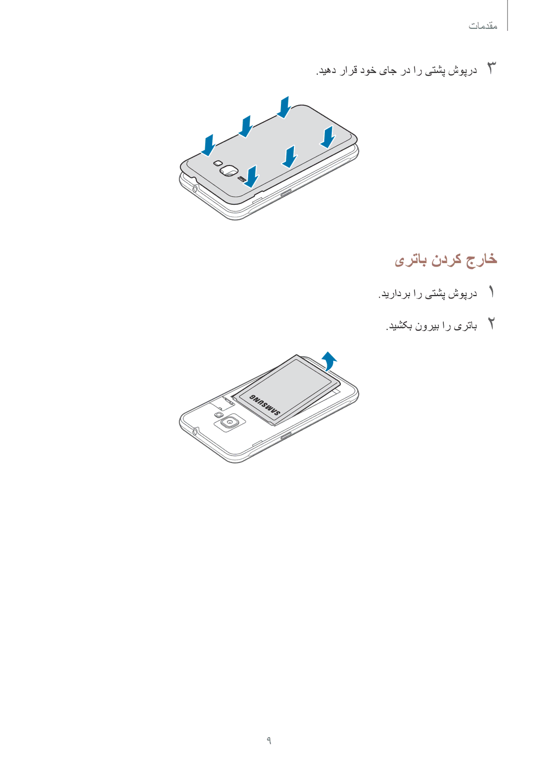 Samsung SM-J120HZWDKSA, SM-J120HZDDKSA, SM-J120HZKDKSA, SM-J120FZDDKSA, SM-J120FZKDKSA manual یرتاب ندرک جراخ 