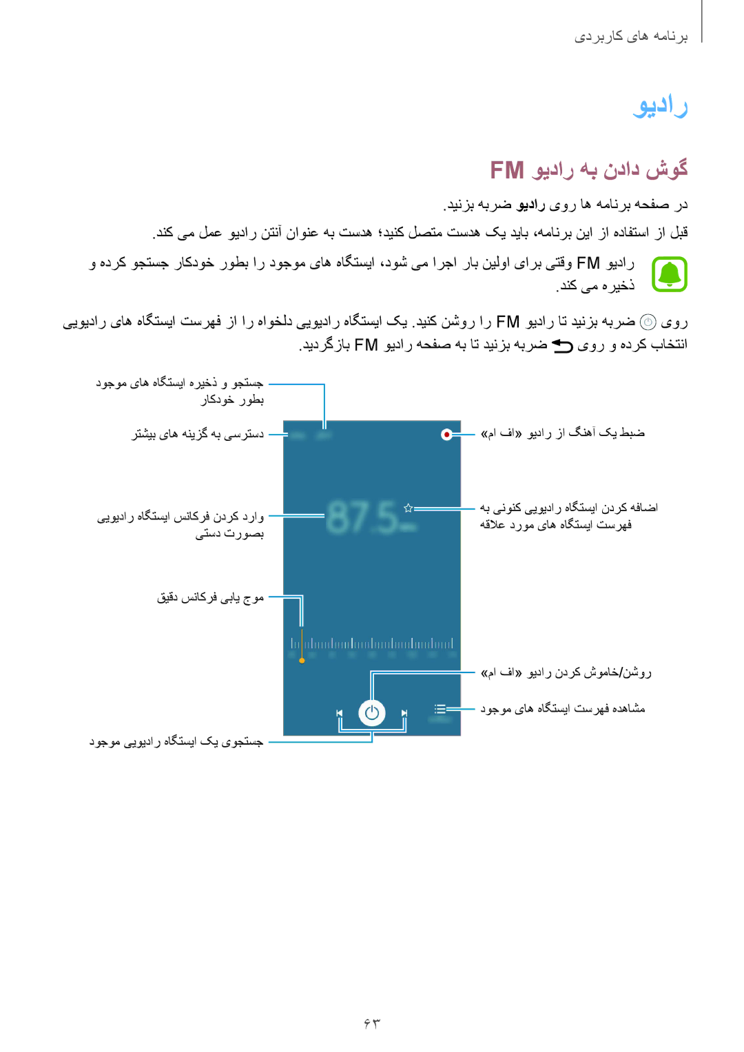 Samsung SM-J200FZKDKSA, SM-J200FZDDKSA, SM-J200FZWDKSA Fm ویدار هب نداد شوگ, دینزب هبرض ويدار یور اه همانرب هحفص رد 