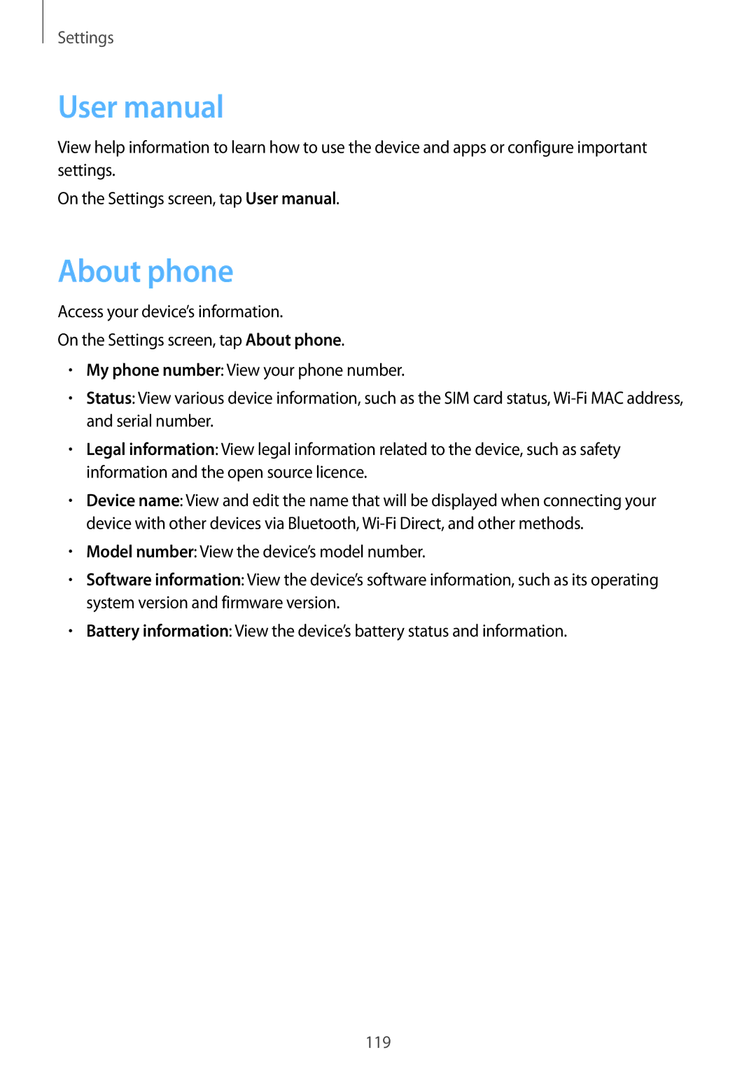 Samsung SM-J250FZSDKSA, SM-J250FZKDKSA, SM-J250FZDDKSA, SM-J250FZDDXXV, SM-J250FZKDXXV, SM-J250FZSDXXV manual About phone 