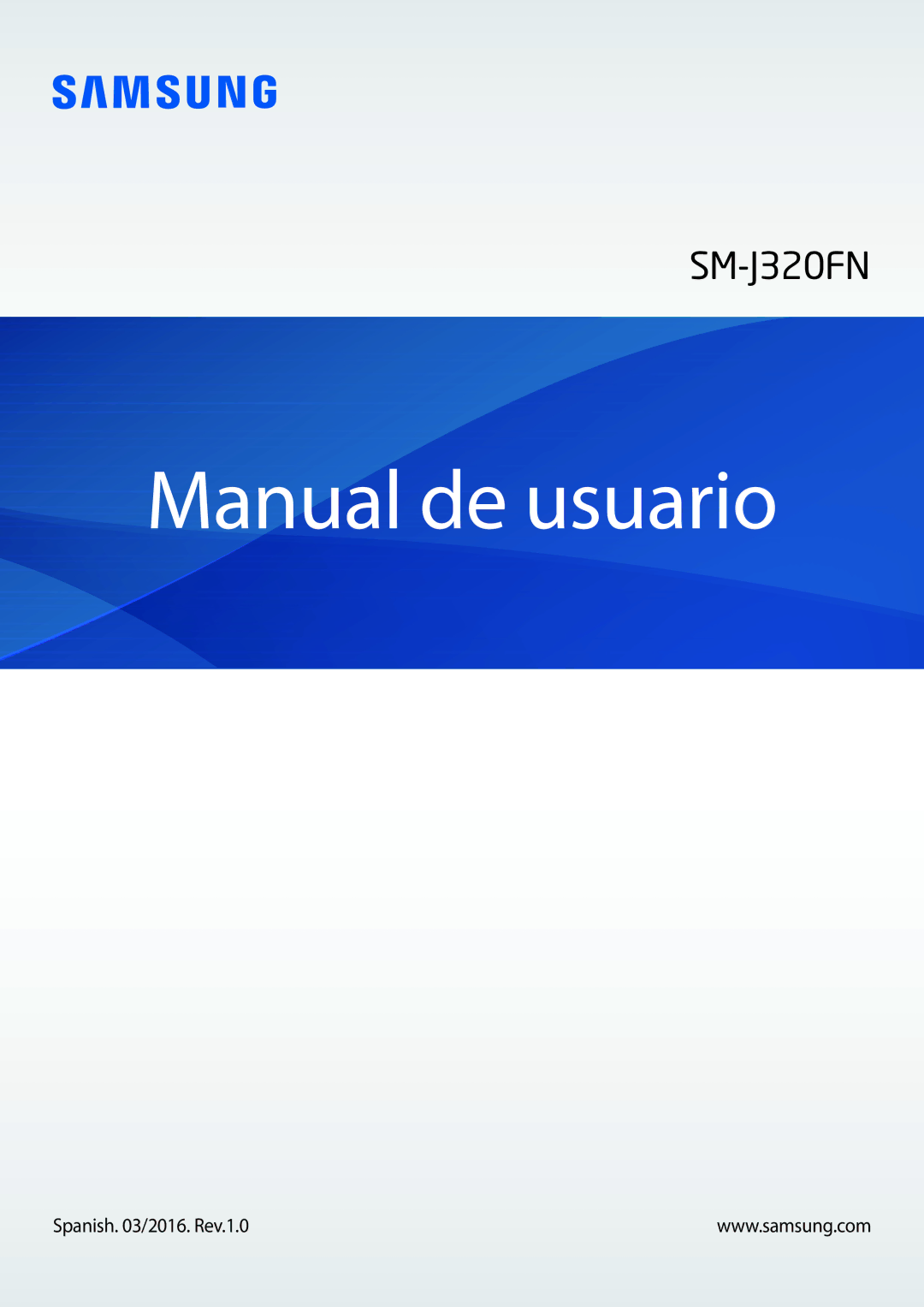 Samsung SM-J320FZKNPHE, SM-J320FZDNPHE, SM-J320FZWNPHE manual Manual de usuario 