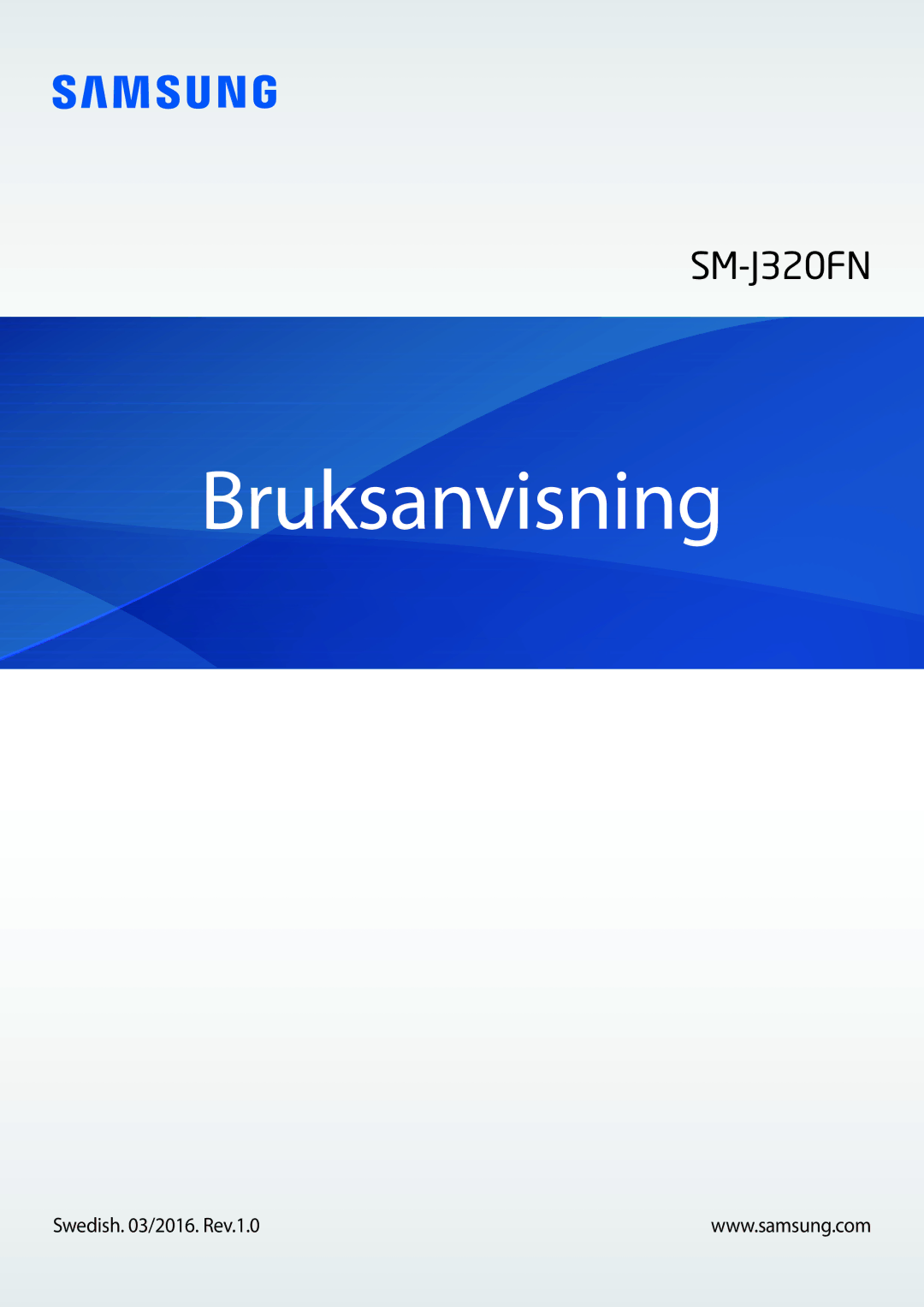 Samsung SM-J320FZDNNEE, SM-J320FZWNNEE, SM-J320FZKNNEE manual Bruksanvisning 