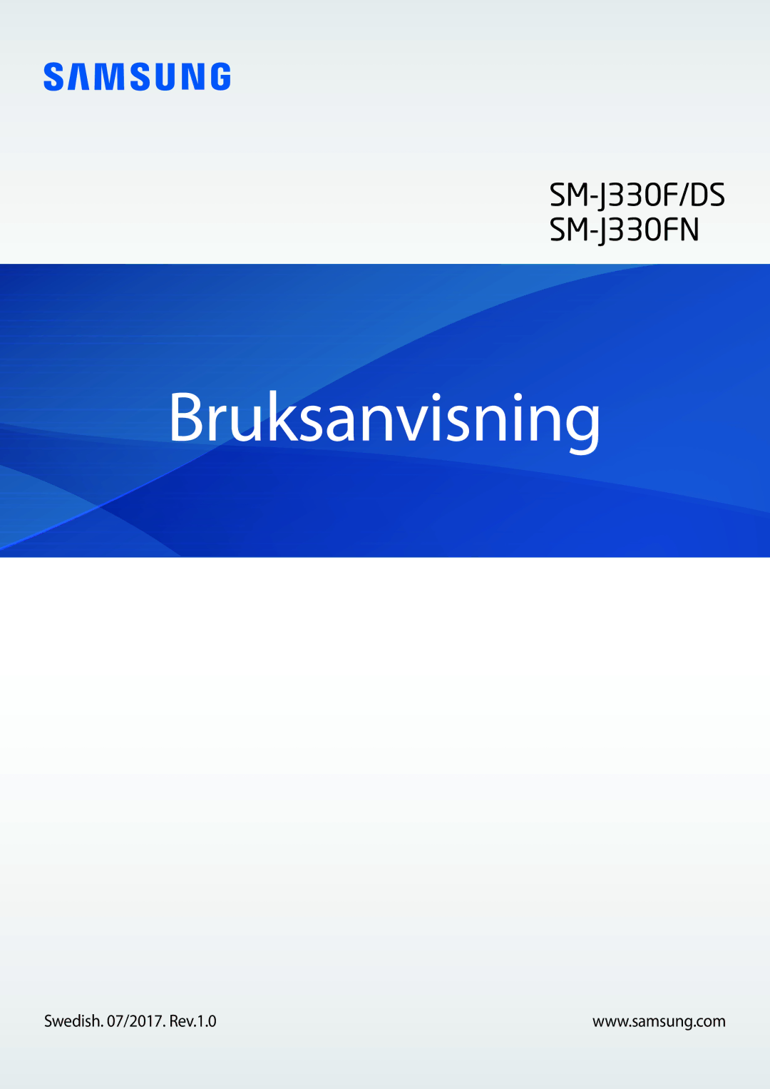 Samsung SM-J330FZKDNEE, SM-J330FZDDNEE, SM-J330FZSDNEE manual Bruksanvisning 