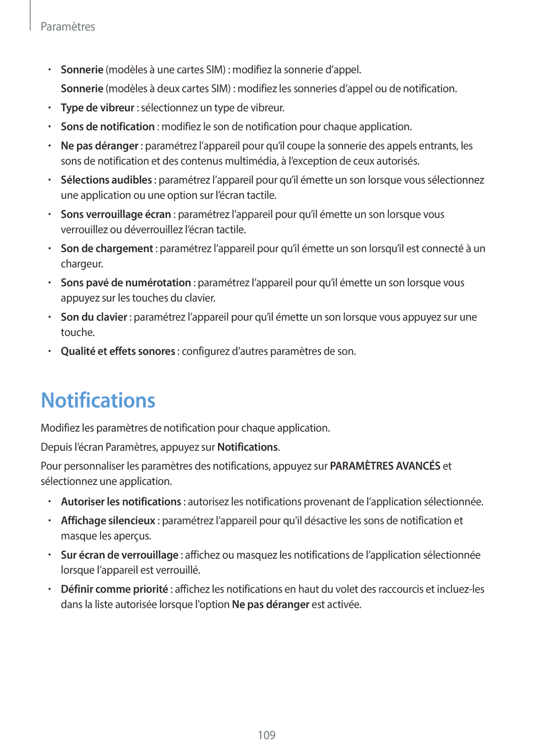 Samsung SM-J330FZDNXEF, SM-J330FZKNXEF, SM-J330FZSNXEF manual Notifications 