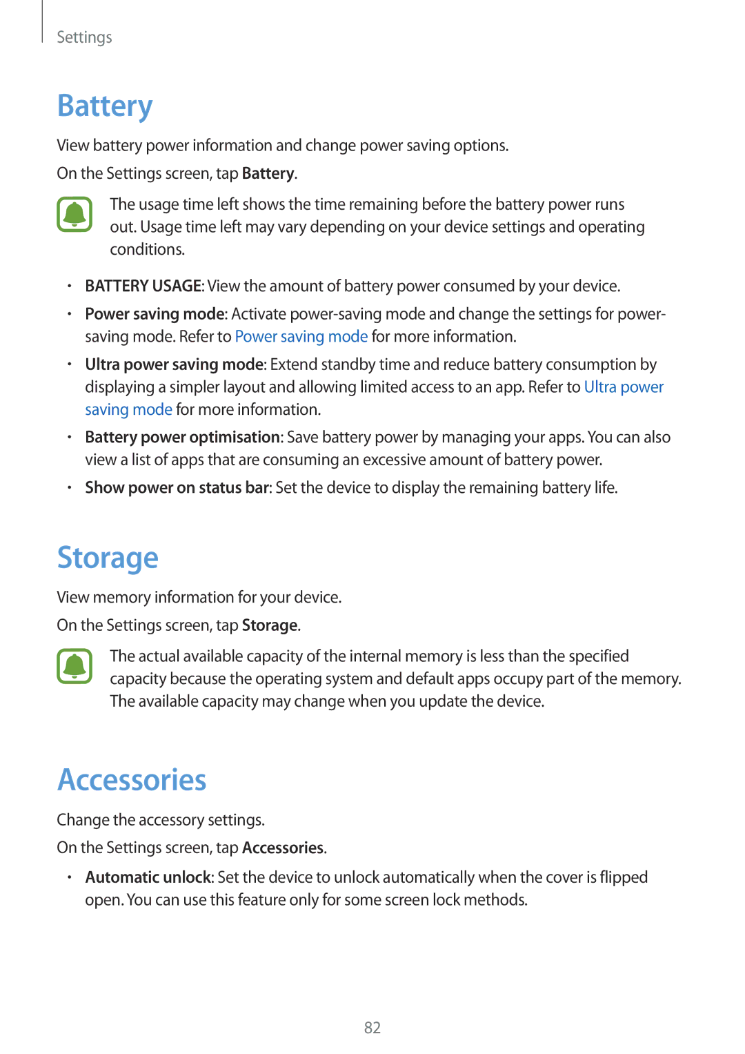 Samsung SM-J500FZDDKSA, SM-J500FZKDKSA, SM-J500FZWDKSA, SM-J500HZWDKSA, SM-J500HZKDXXV, SM-J500HZDDXXV Storage, Accessories 