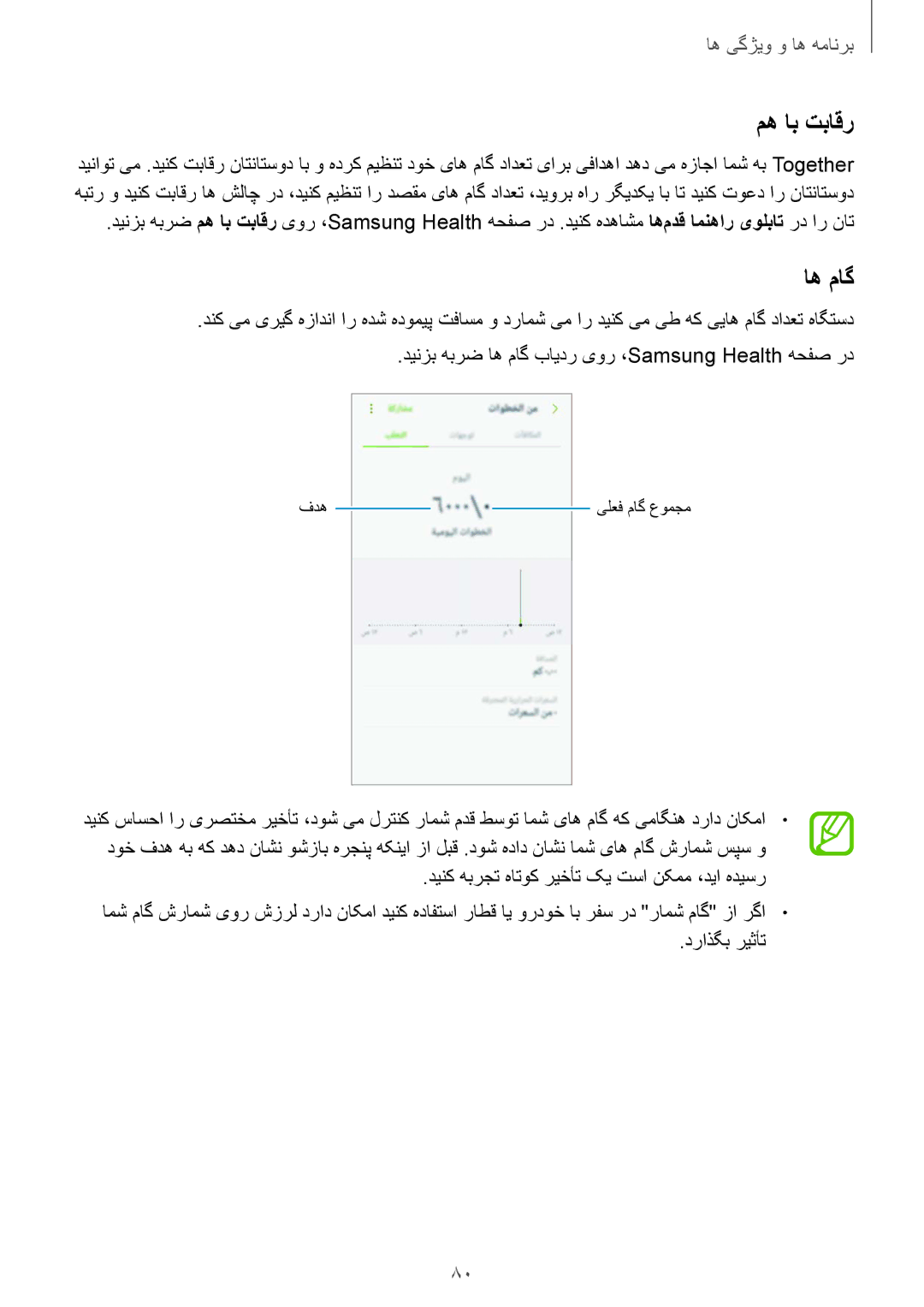 Samsung SM-J510FZKDKSA, SM-J510FZDDKSA, SM-J510FZWDKSA manual مه اب تباقر, اه ماگ 