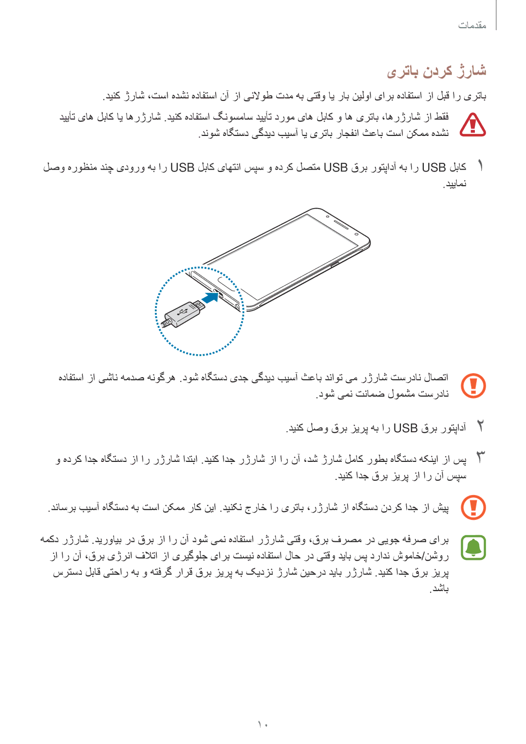 Samsung SM-J710FZWDKSA, SM-J510FZDDKSA, SM-J710FZKDKSA, SM-J710FZDDKSA, SM-J510FZWDKSA, SM-J510FZKDKSA manual یرتاب ندرک ژراش 