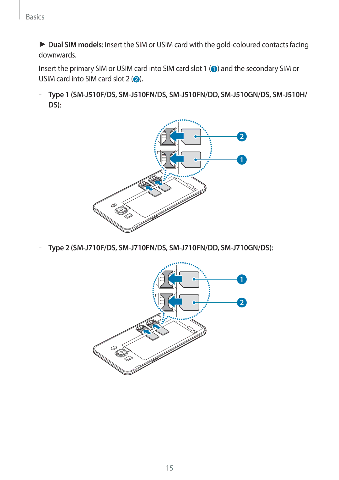 Samsung SM-J510FZWNCOS, SM-J510FZKNOPT, SM-J510FZDNMEO, SM-J510FZDNATO, SM-J510FZDNEUR, SM-J510FZDNVGR, SM-J510FZWNVGR Basics 