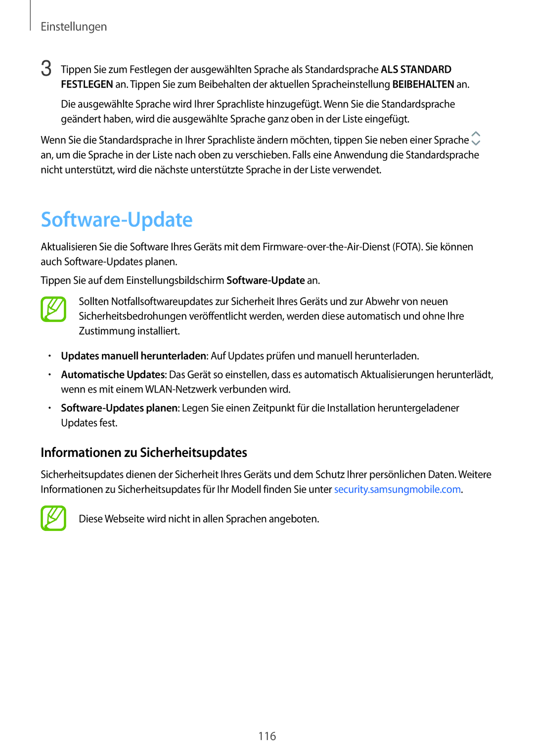 Samsung SM-J710FZDNDBT, SM-J510FZKNOPT, SM-J510FZDNMEO, SM-J510FZDNATO Software-Update, Informationen zu Sicherheitsupdates 