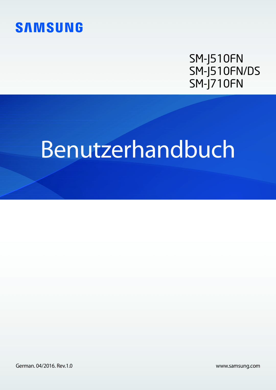 Samsung SM-J510FZDNMEO, SM-J510FZKNOPT, SM-J510FZDNATO, SM-J510FZDNEUR, SM-J510FZDNVGR, SM-J510FZWNVGR manual Benutzerhandbuch 