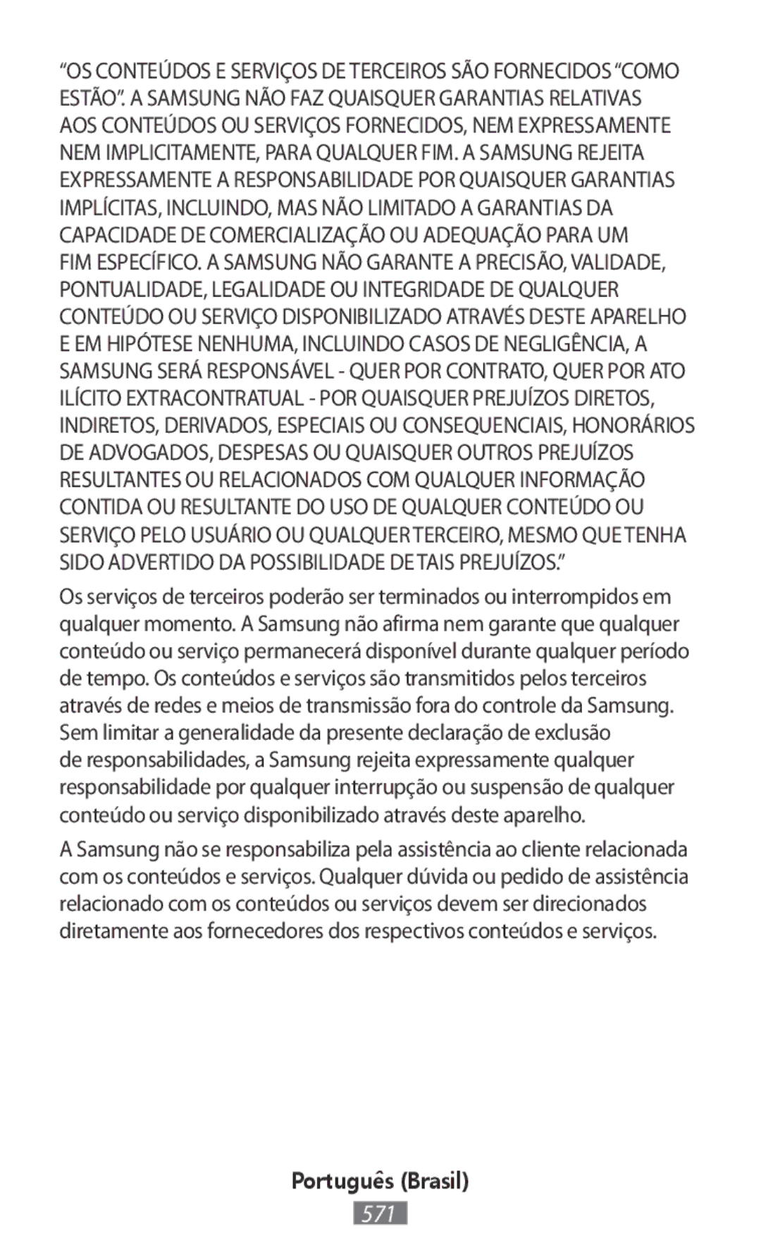 Samsung SM-T815NZWEPLS, SM-J530FZDATCL, SM-J530FZSAEUR, SM-J530FZSADDE, SM-J530FZKAEUR, SM2J530FZKADDE manual Português Brasil 