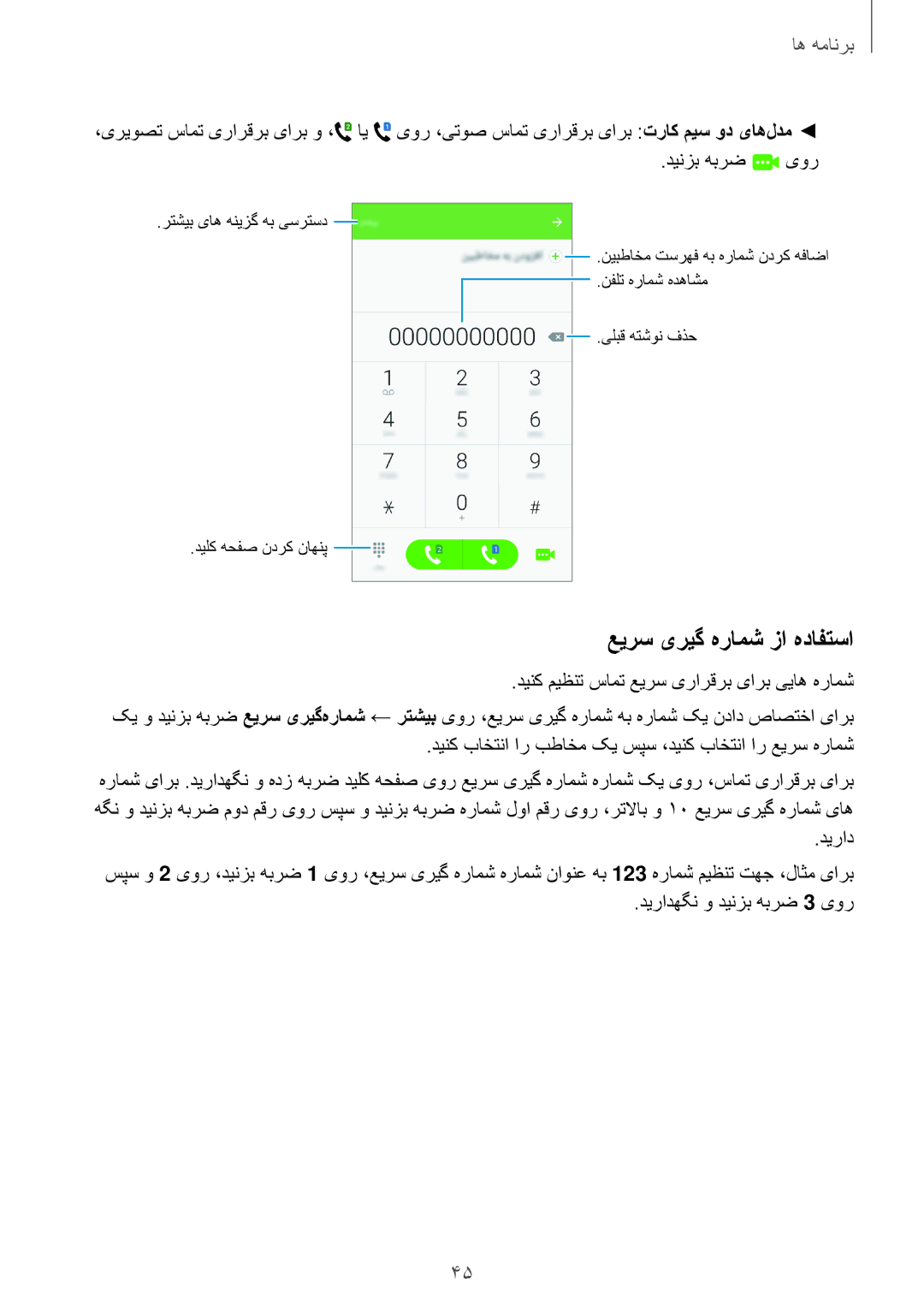 Samsung SM-J500HZWDKSA, SM-J700FZWDKSA, SM-J700FZKDKSA, SM-J500FZKDKSA, SM-J500FZDDKSA manual عیرس یریگ هرامش زا هدافتسا 