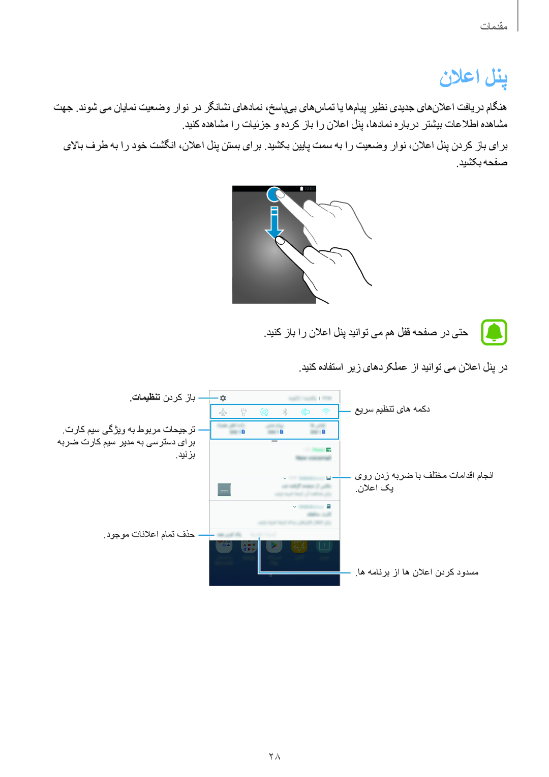 Samsung SM-J701FZDDKSA, SM-J701FZKDKSA manual نلاعا لنپ 