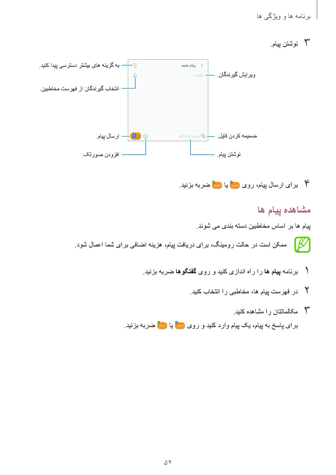 Samsung SM-J710FZDDKSA, SM-J710FZKDKSA, SM-J710FZWDKSA manual اه مایپ هدهاشم 