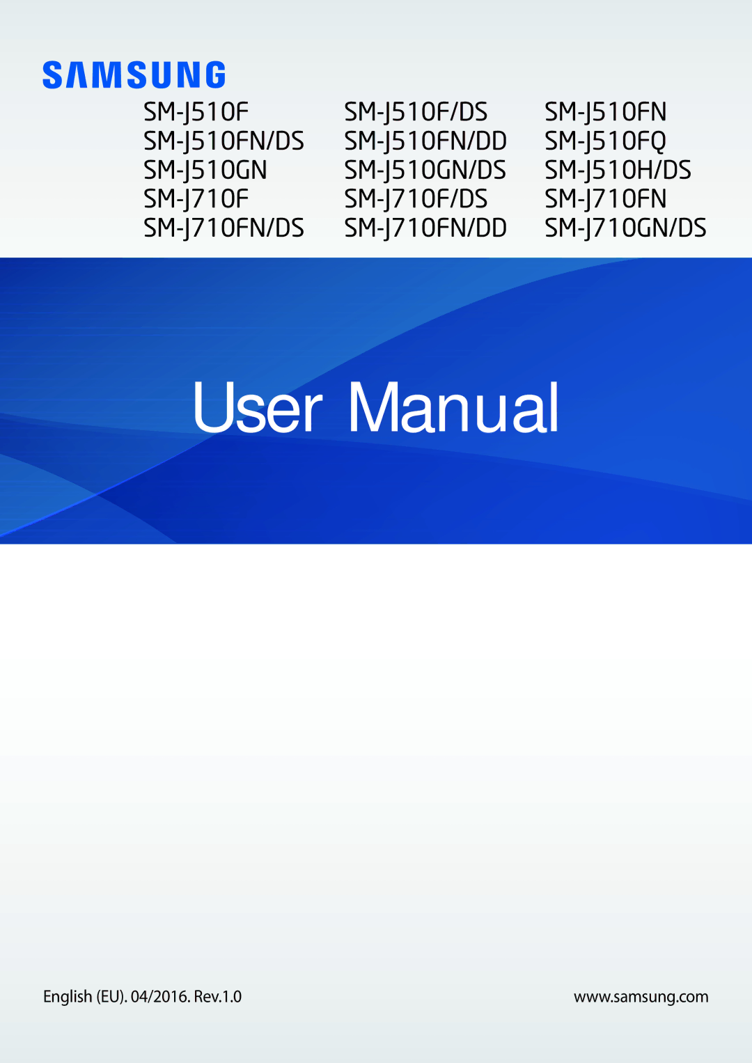 Samsung SM-J710FZWNITV, SM-J510FZWNITV, SM-J710FZKNITV, SM-J510FZWUITV, SM-J510FZKNITV manual Manuale dellutente 