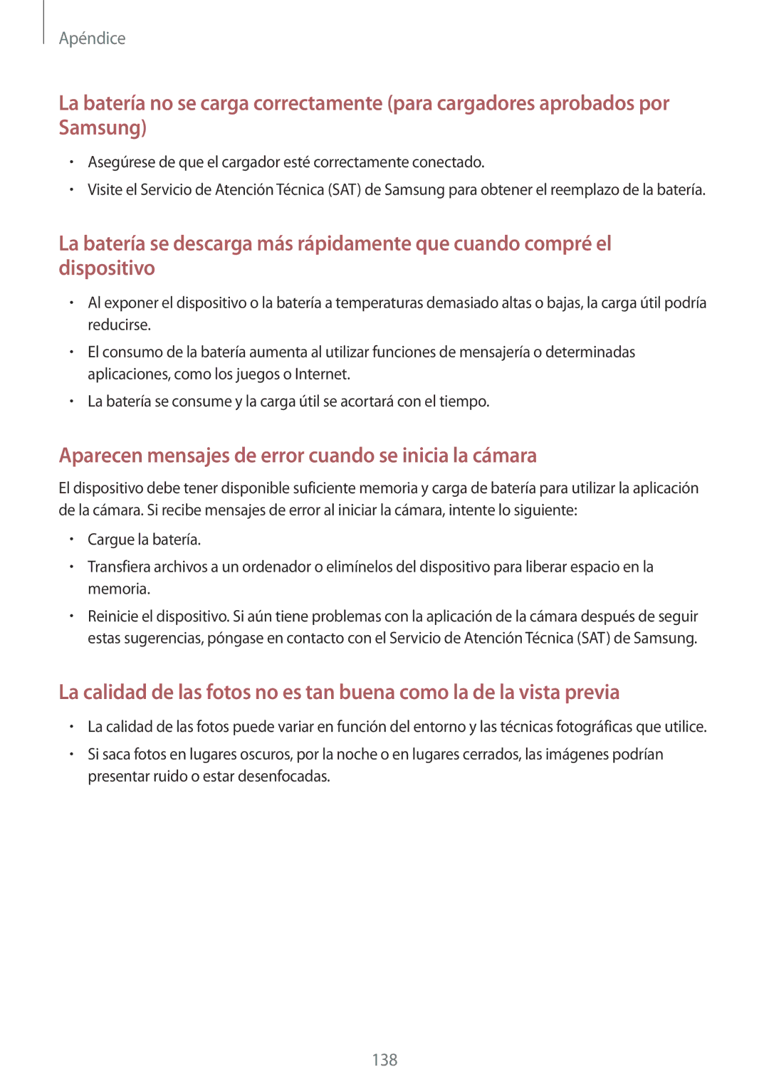 Samsung SM-J730FZDDPHE, SM-J730FZKAATL, SM-J730FZSDPHE, SM-J730FZKDPHE Aparecen mensajes de error cuando se inicia la cámara 