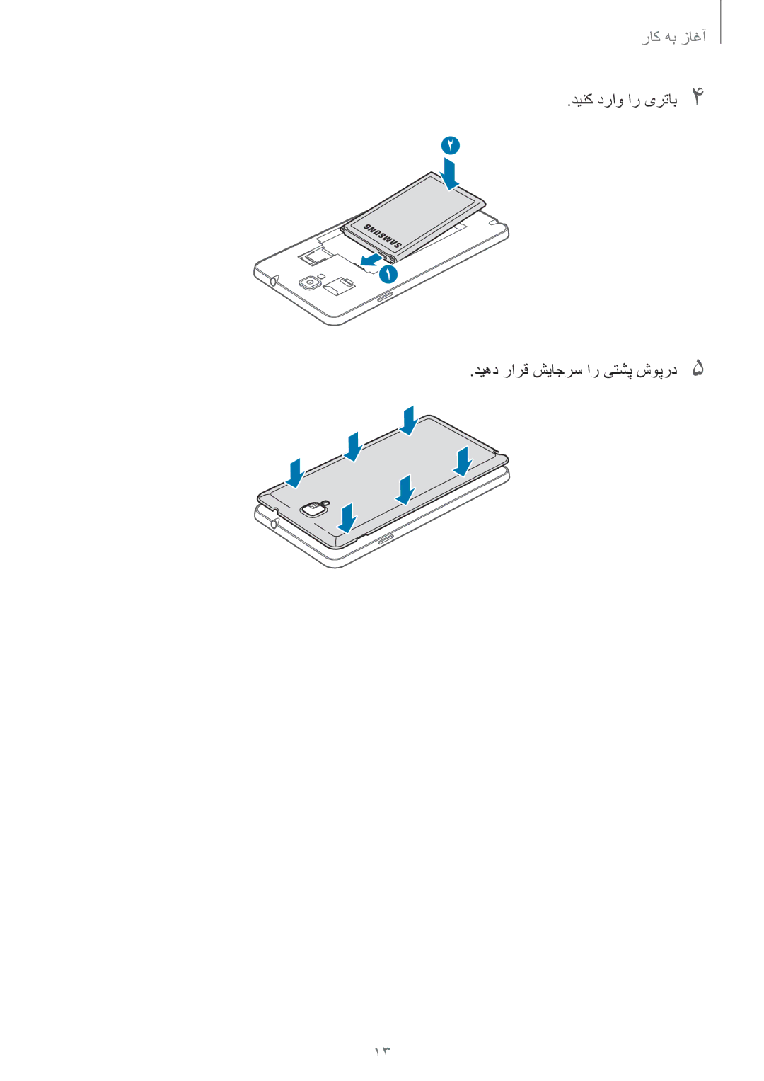 Samsung SM-N7502ZKAAFG, SM-N7502ZGATHR, SM-N7502ZGAXSG, SM-N7502ZKAACR دینک دراو ار یرتاب4 دیهد رارق شیاجرس ار یتشپ شوپرد5 