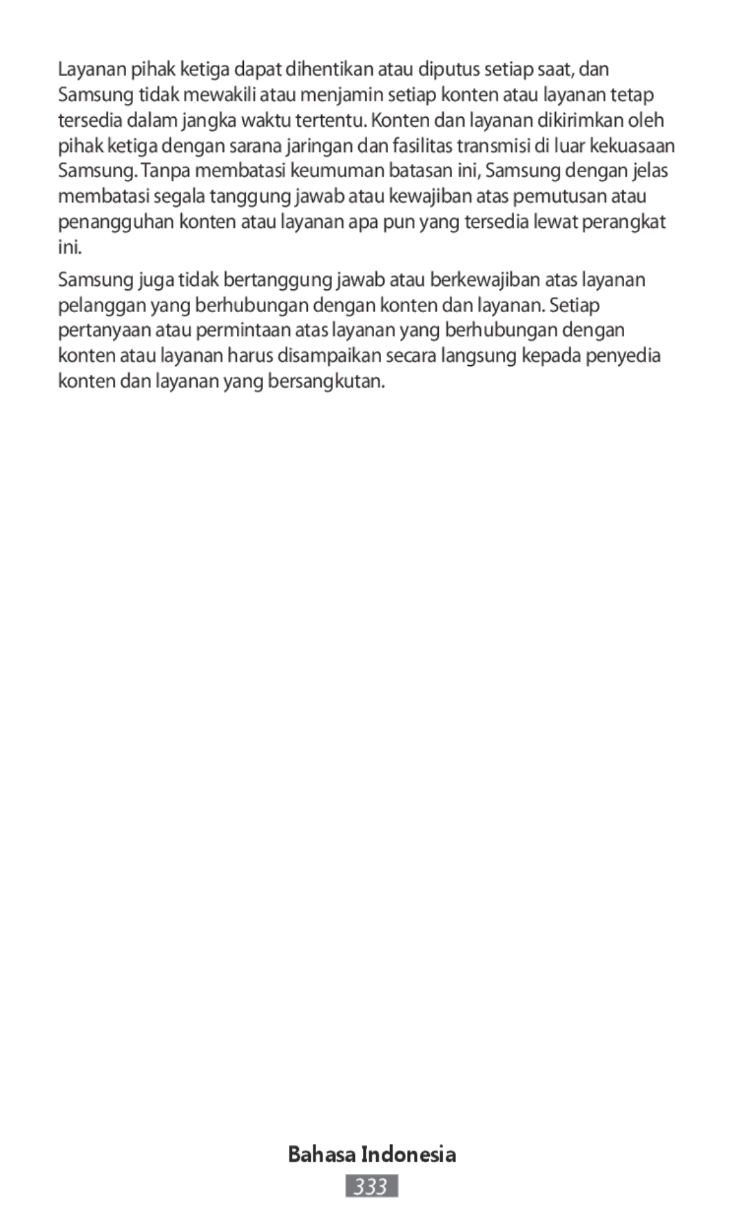 Samsung SM-N7502ZKALYS, SM-N7505ZWATPH, SM-N7505ZKAXEO, SM-N7505ZKAMEO, SM-N7505ZKADBT, SM-N7505ZWAVIA manual Bahasa Indonesia 