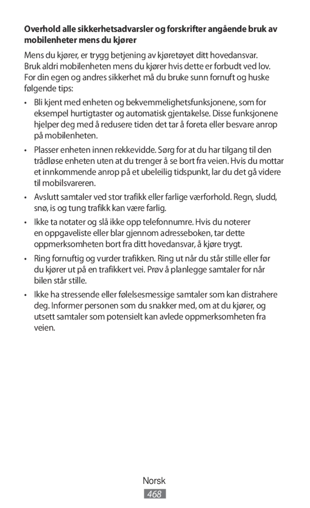 Samsung SM-N9000ZKEXXV, SM-N9000WDEXXV, SM-N9000ZWEXXV, SM-N9000ZIEXXV manual Norsk 