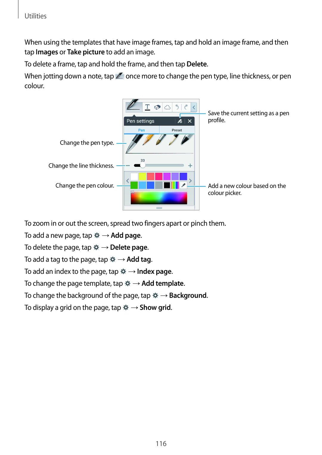 Samsung SM-N9005 user manual 116 