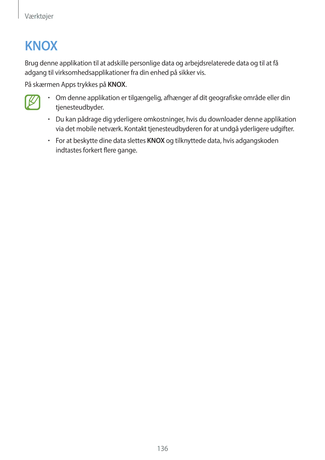 Samsung SM-N9005ZWENEE, SM-N9005WDENEE, SM-N9005ZKENEE, SM-N9005ZIENEE, SM-N9005BDENEE, SM-N9005ZRENEE manual Knox 