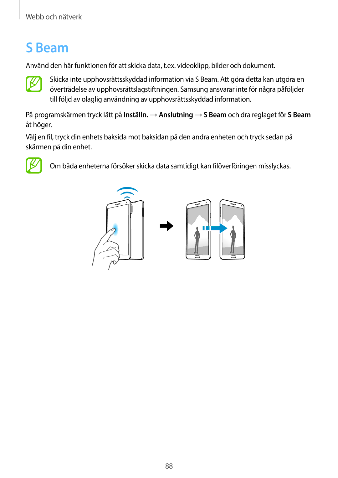 Samsung SM-N9005ZWENEE, SM-N9005WDENEE, SM-N9005ZKENEE, SM-N9005ZIENEE, SM-N9005BDENEE, SM-N9005ZRENEE manual Beam 