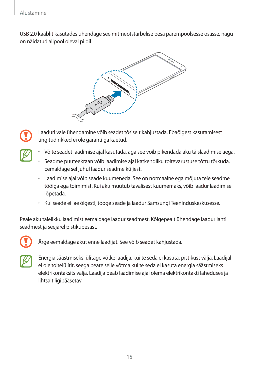 Samsung SM-N9005ZKESEB, SM-N9005ZWESEB, SM-N9005WDESEB manual Alustamine 