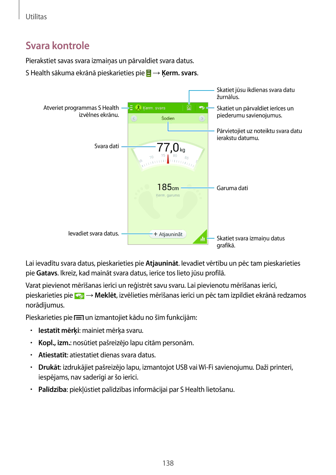 Samsung SM-N9005ZKESEB, SM-N9005ZWESEB, SM-N9005WDESEB manual Svara kontrole 