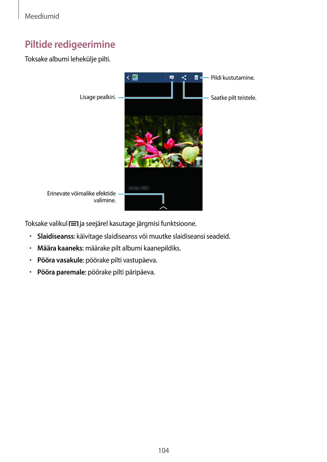 Samsung SM-N9005WDESEB, SM-N9005ZKESEB, SM-N9005ZWESEB manual 104 